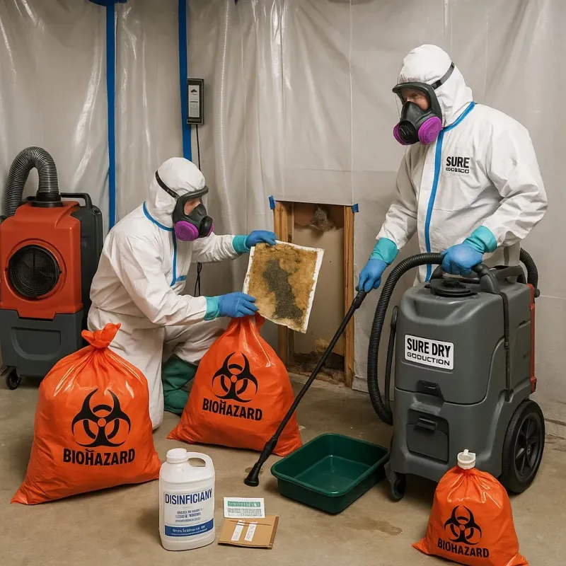 Contaminated Water Handling Protocols process in Montgomery, NJ