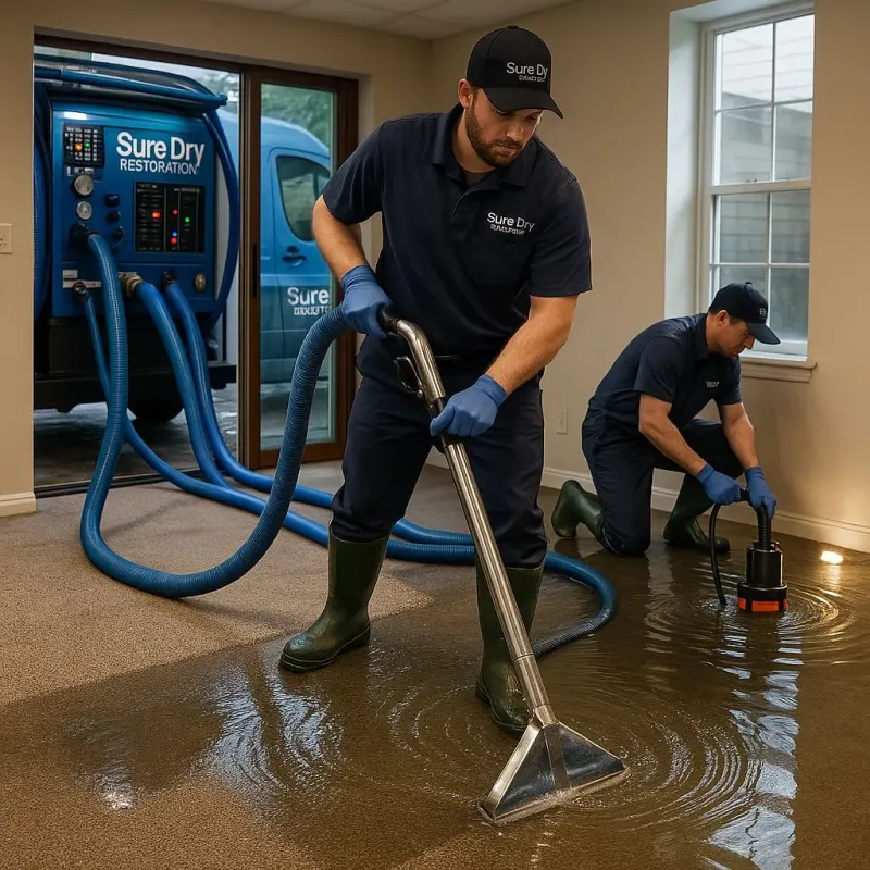 Water Extraction and Removal process in Montgomery, NJ